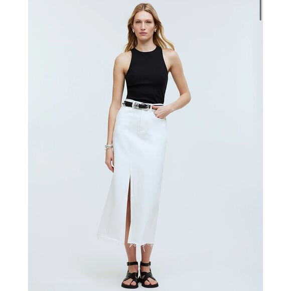 Madewell Highneck Tank in Sleekhold - Picture 1 of 8